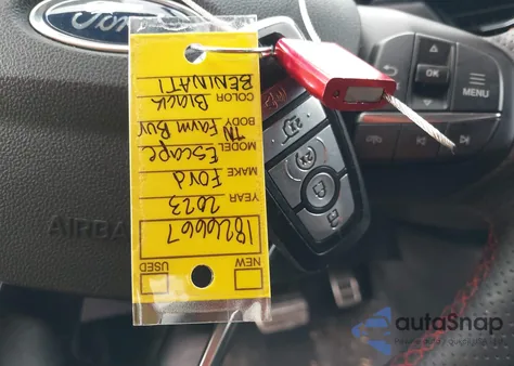 2023 Ford Escape St-Line z USA, uszkodzony, nr VIN 1FMCU9MN2PUA57939